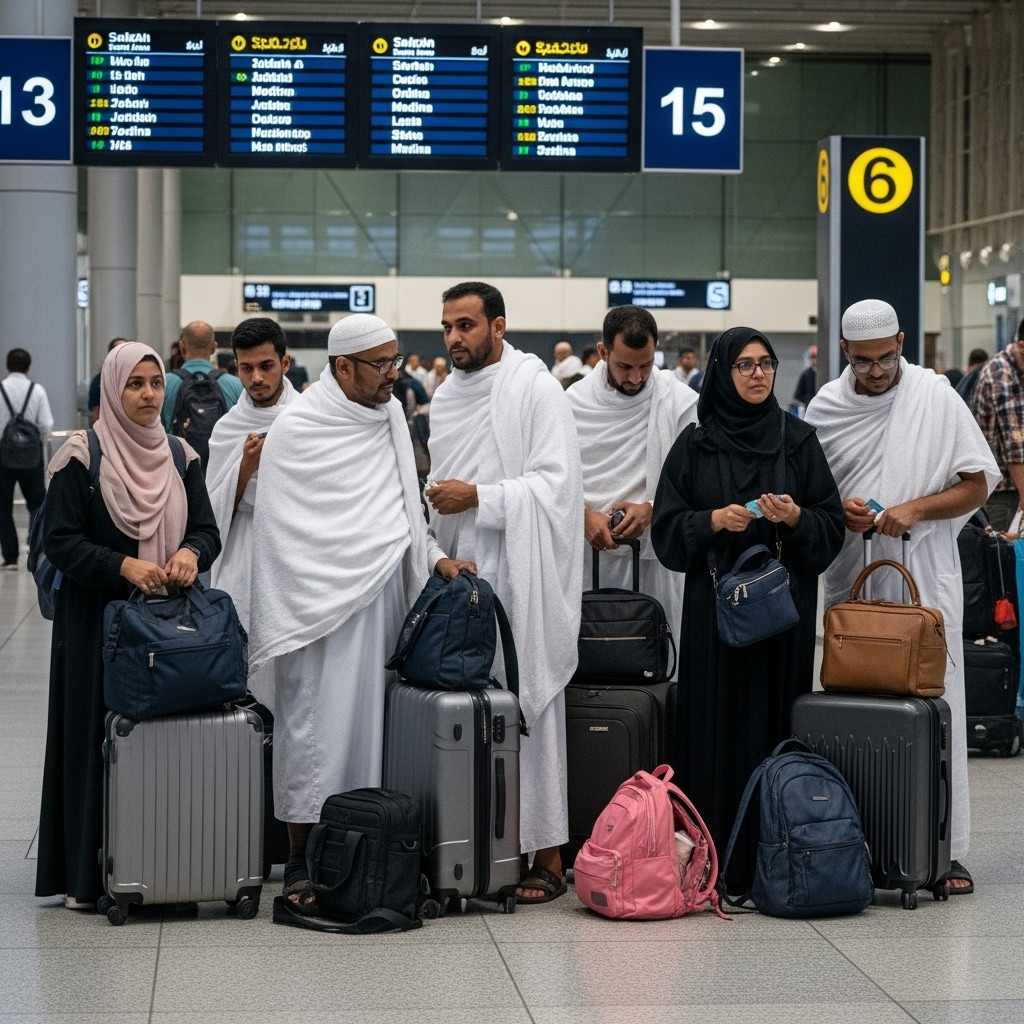 Hajj Umrah Group - Pilgrims on a spiritual journey
